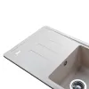 Гранітна мийка Globus Lux LUGANO 780х435-А0004, пісочний- Фото 4